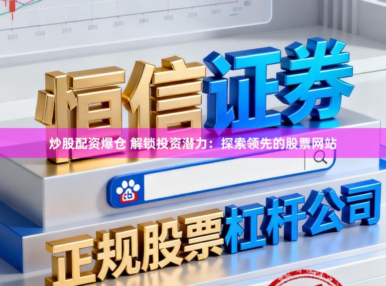 炒股配资爆仓 解锁投资潜力:探索领先的股票网站
